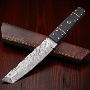 Hand-Forged Japanese-Style Tanto Knife
