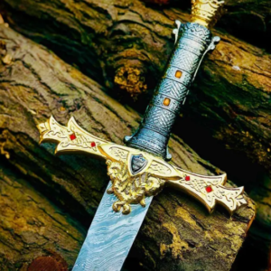 Faithkeeper - Sword of the Knights Templar |Hande Made Sword| Medival crusader Replica- templar decore Collectible