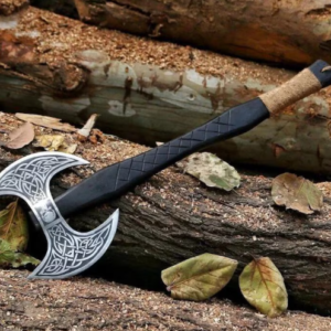 Hand Forged Double Headed Viking Axe
