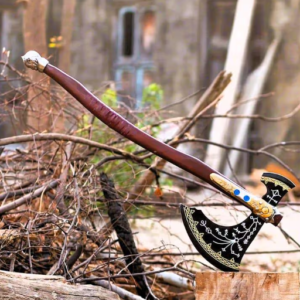 Custom Handmade Leviathan Axe God of War Kratos Axe, Hand Forged Axe, Gamer Gift for Him, Viking Axe | Christmas Gift for Men | Cosplay Prop