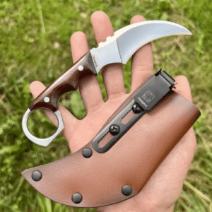 Obespina “The Classic Karambit” Knife with Sheath,